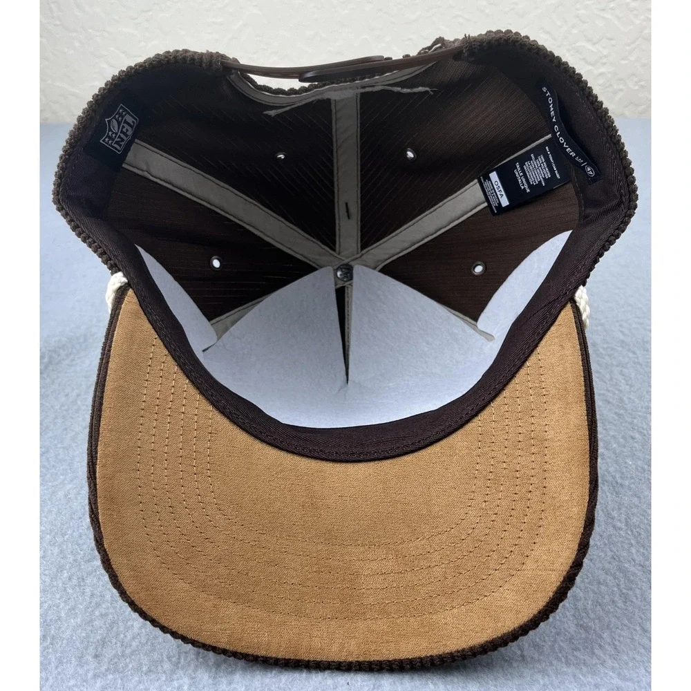 Cleveland Browns Hat 47 Brand Snap Back Stoney Clover‎ Lane NFL Corduroy NEW